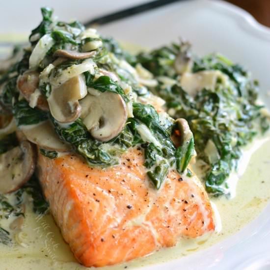 Salmon Florentine