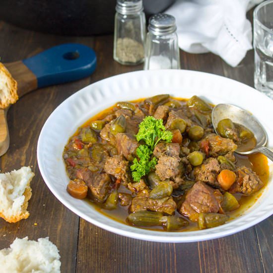 Mediterranean Okra Stew – Bamia