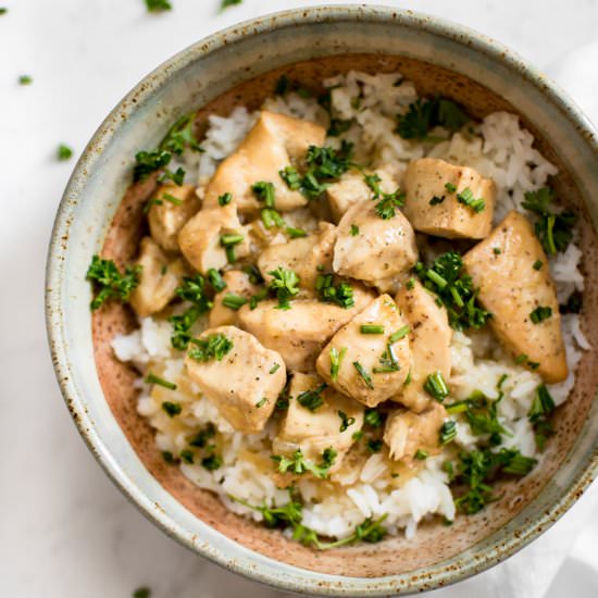 Instant Pot Honey Garlic Chicken