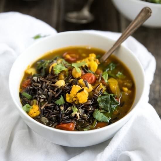 Healthy Turmeric Broth Soup