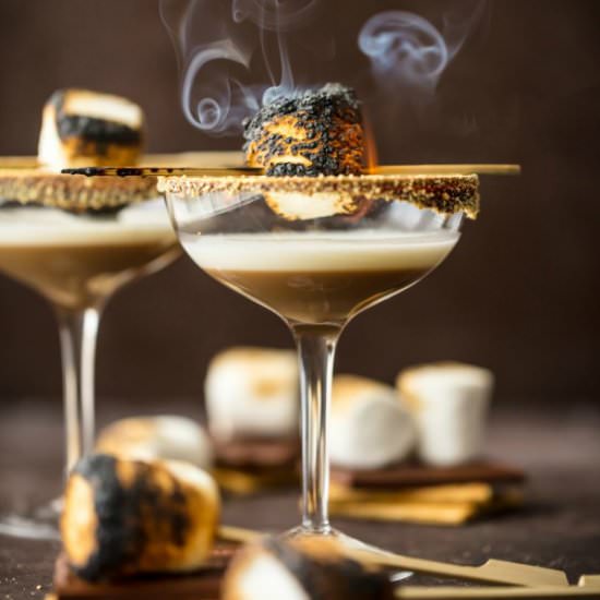 Toasted S’more Martini