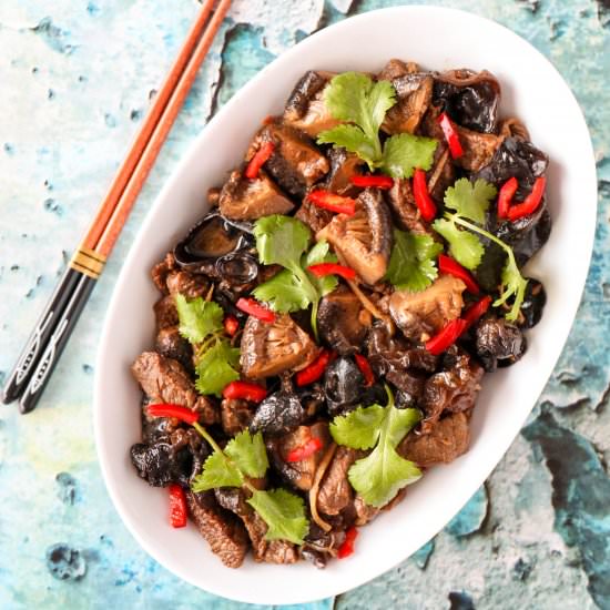 Braised Beef Mushroom Black Fungus