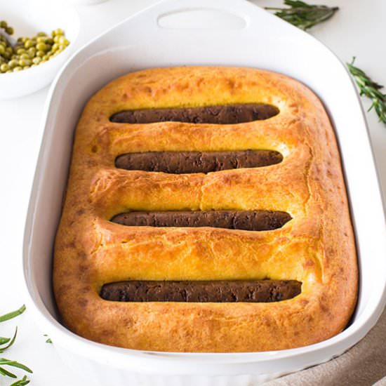 Vegetarian Toad in the Hole