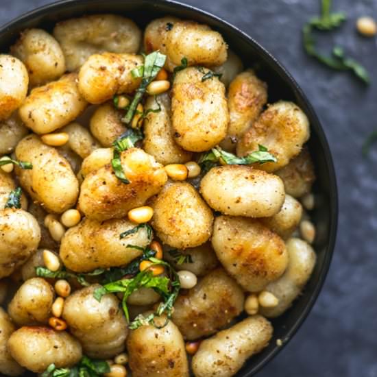 Vegan Brown Butter Gnocchi