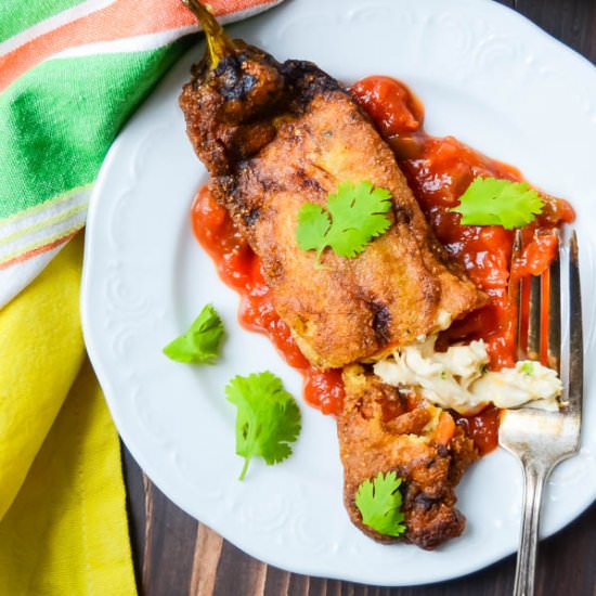 Tex Mex Chile Rellenos
