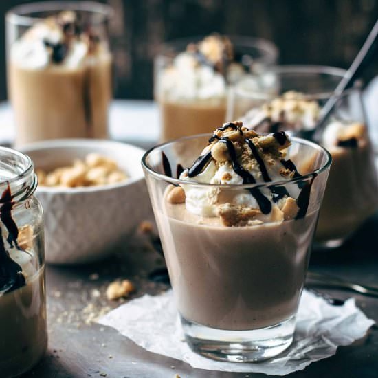 CARAMEL CHOCOLATE PANNA COTTA