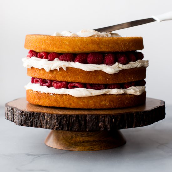 Vanilla Naked Cake