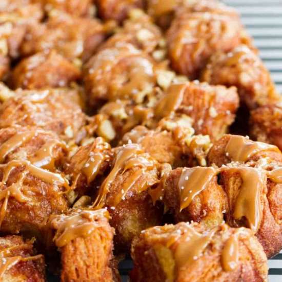 Salted Caramel Monkey Bread