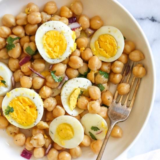 Chickpea Egg Salad