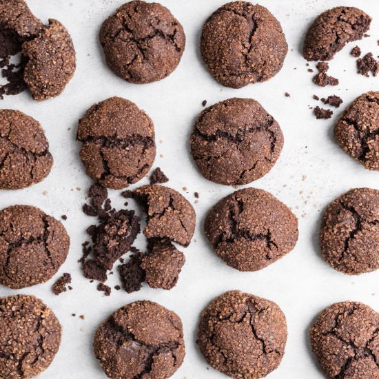 Double Chocolate Chai Cookies