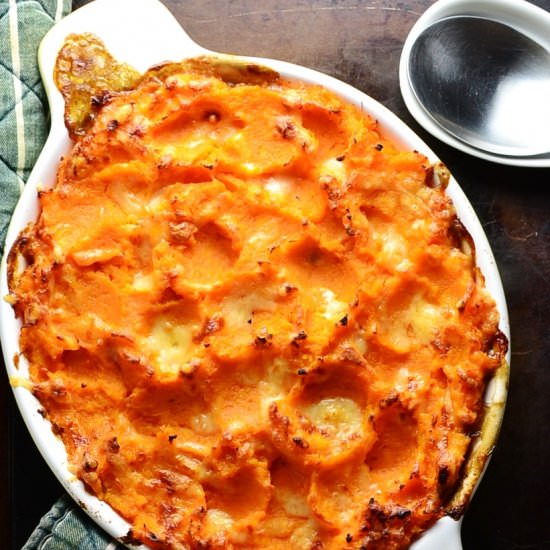 Vegetarian Sausage Mushroom Pie