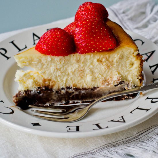Double chocolate cheesecake