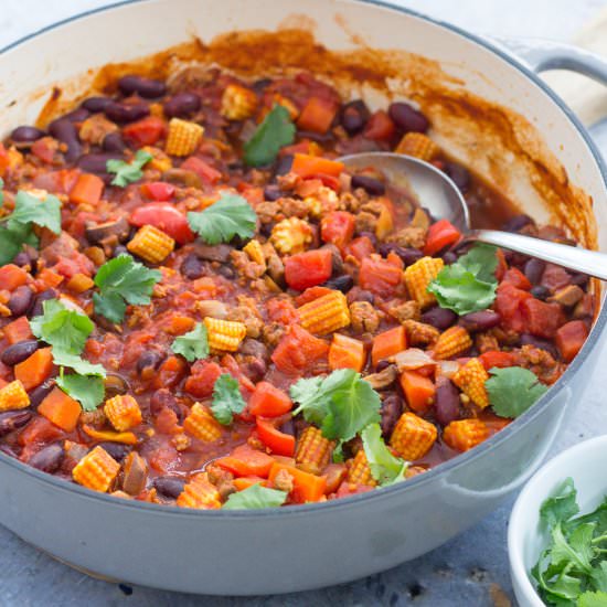 Easy Quorn Chilli Con Carne