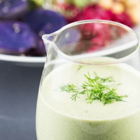 Hemp dill dressing