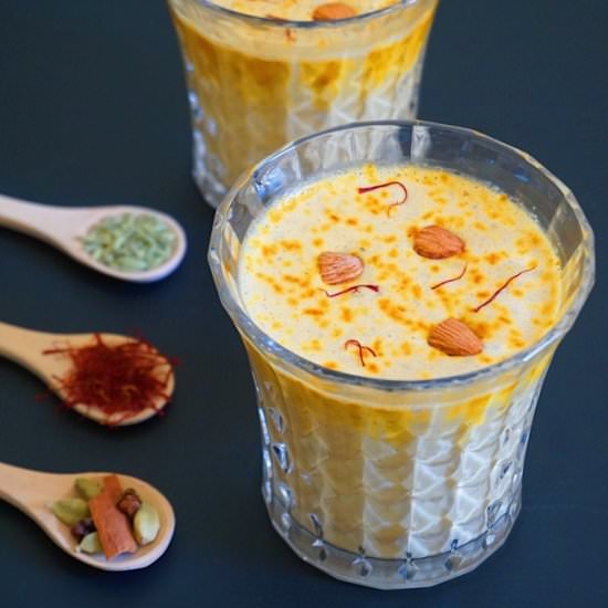 Vegan Chai Spiced Indian Cold Drink
