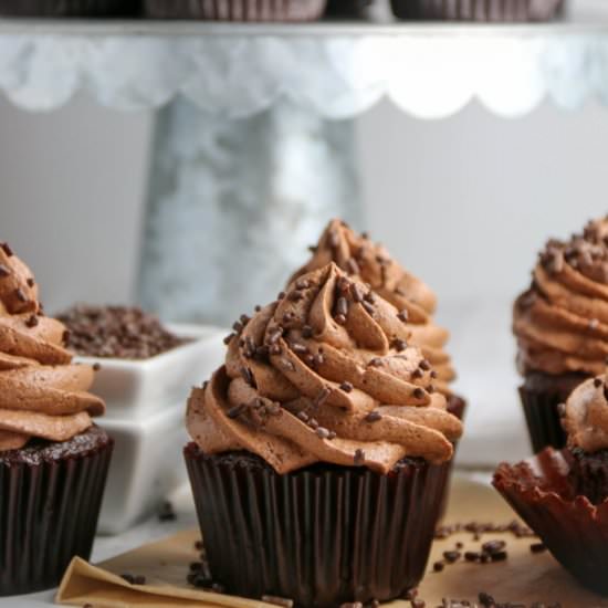 Chocolate Mocha Cupcakes