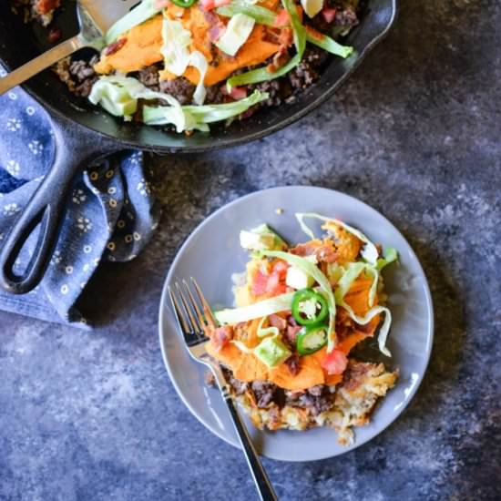 Paleo Cheeseburger Casserole