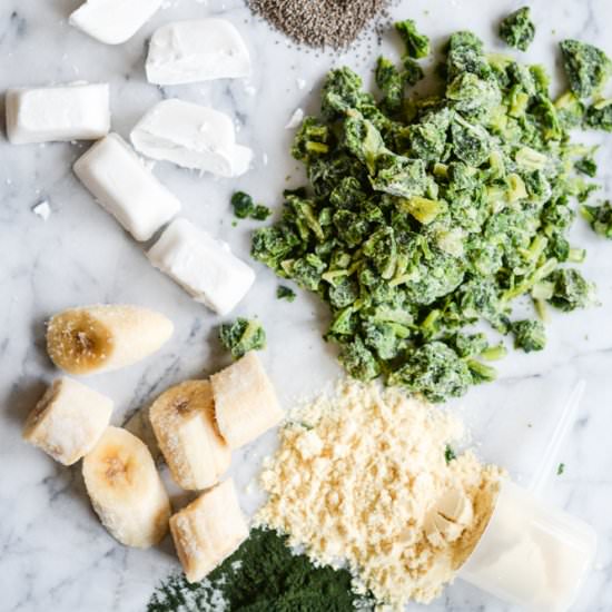 Green Protein Smoothie Freezer Pack