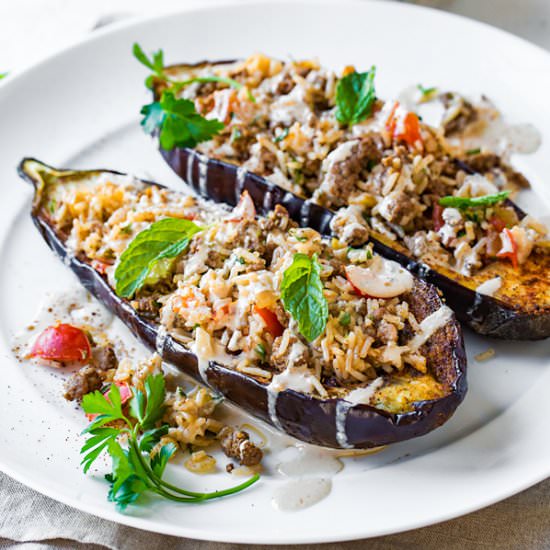 Stuffed Eggplant