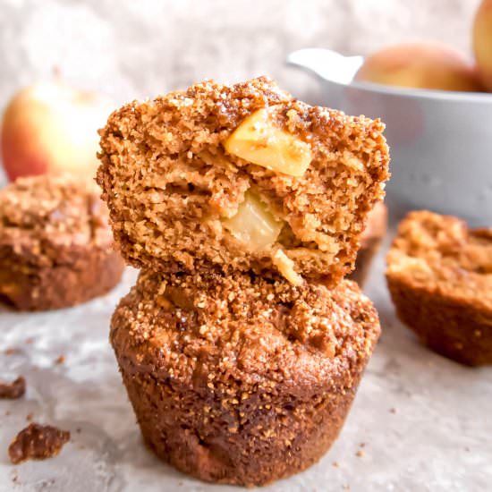 Apple Crumb Muffins
