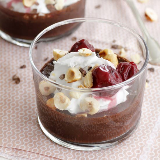 Vegan Chocolate and Chia Pudding