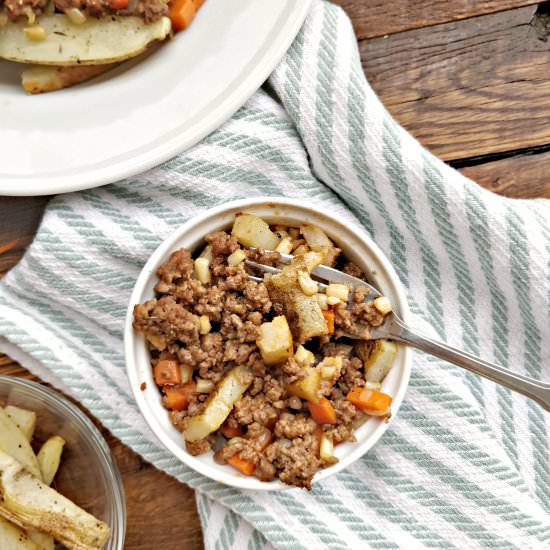 Deconstructed Shepherd’s Pie