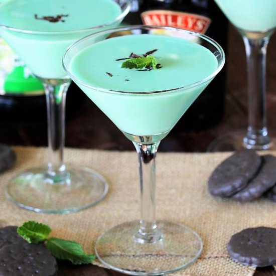 Thin Mint Cocktail