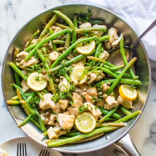 30-Minute Chicken Piccata Stir-Fry
