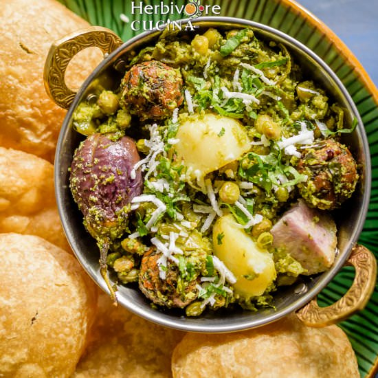 Surti Undhiyu Mixed Vegetable Curry