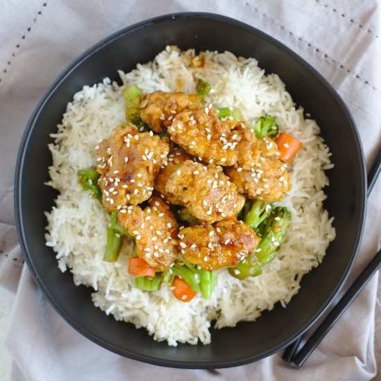 General Tso Chicken Stir Fry