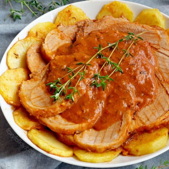 Pork Asado Kapampangan