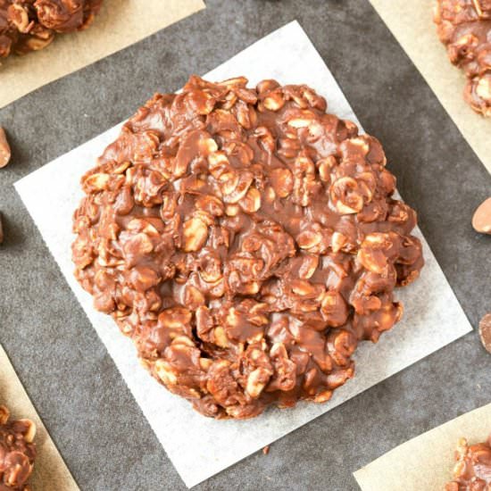 3 Ingredient No Bake Cookies