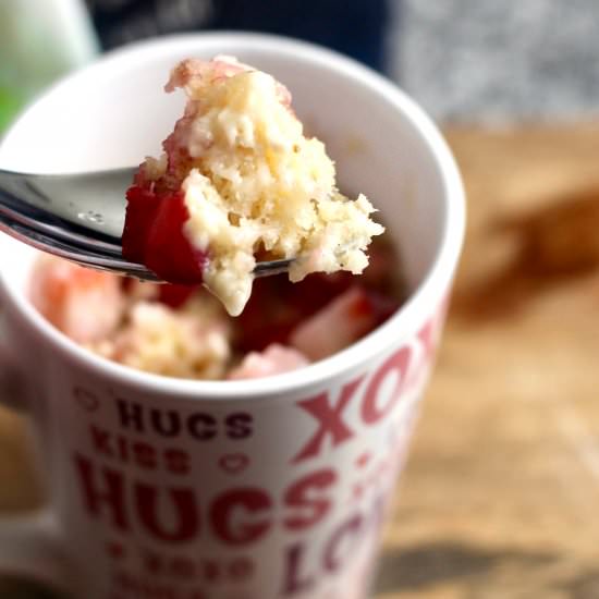 Single-Serving Strawberry Shortcake