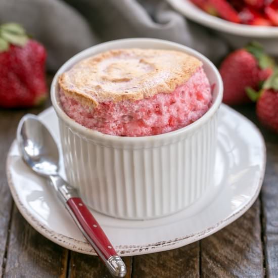 Strawberry Souffles