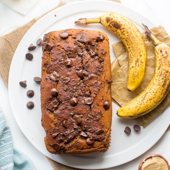Chickpea Vegan Banana Bread