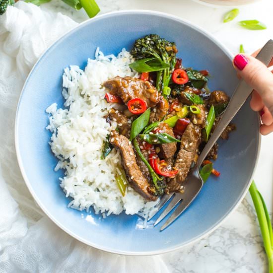 Paleo Beef Stir Fry