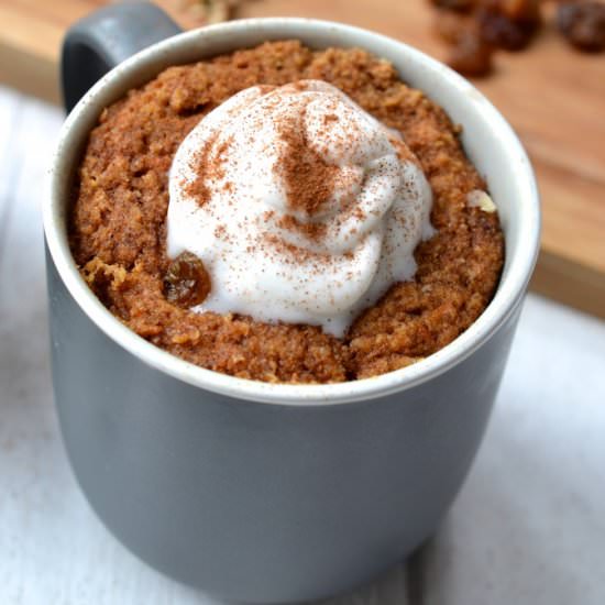 Carrot Cake Mug Cake