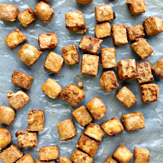 Perfect Crispy (Baked) Tofu
