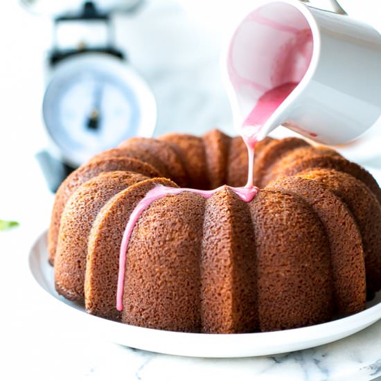 Blood Orange Bundt Cake
