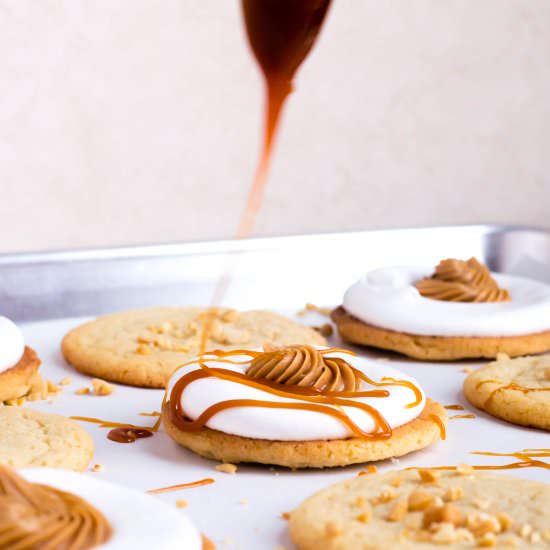 Marshmallow Cookie Sandwiches