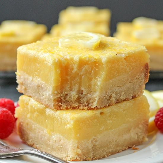 Paleo Lemon Bars