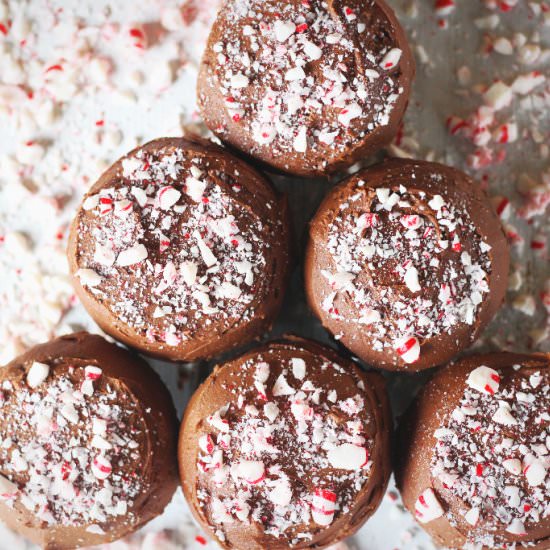 Chocolate Peppermint Cupcakes