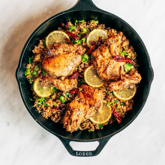 Spanish chicken and rice