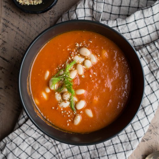 Roasted Fennel Tomato Soup