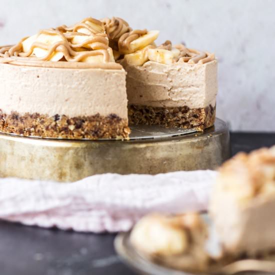 Vegan Banoffee Cheesecake