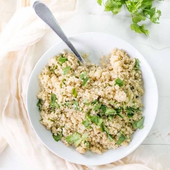 Cilantro Lime Quinoa