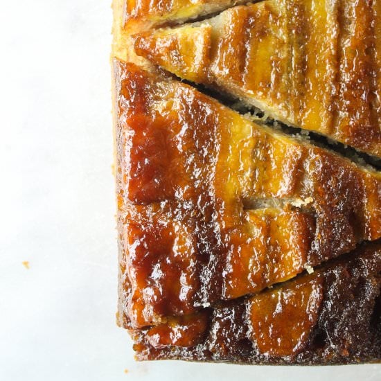 Banana Upside Down Cake