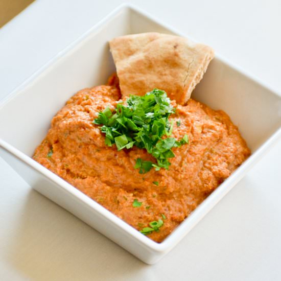 Muhammara (Roasted Red Pepper Dip)