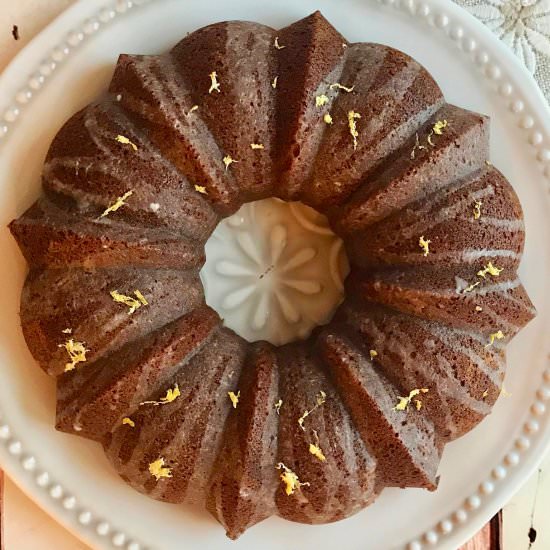 Lemon Olive Oil Bundt Cake