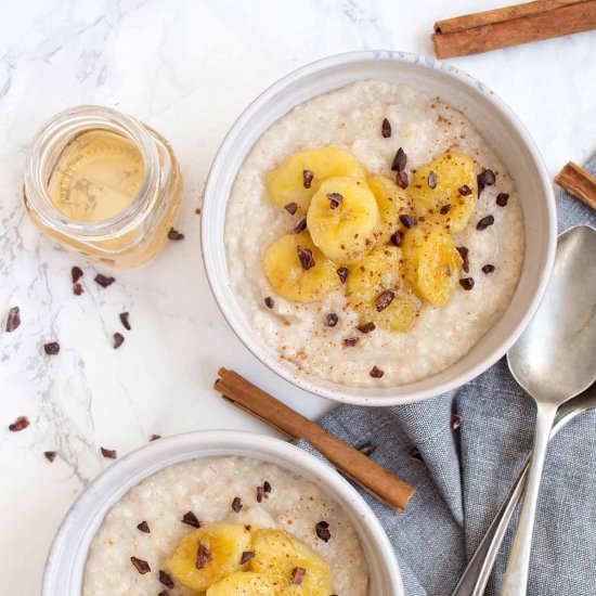 Porridge Recipe with Banana